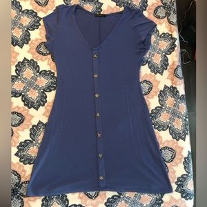 Blue Dress with Buttons✨